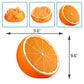 Anboor 10 Inches Squishies Orange Jumbo Kawaii Soft Slow Rising Scented Big Fruit Squishies Stress Relief Kid Toys Decoration Pr