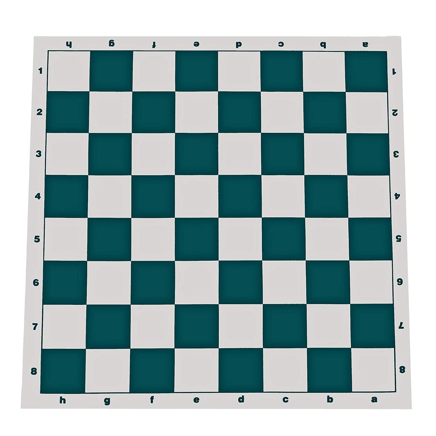 We Games- Tournament Roll Up Vinyl Chess Board- Green And White