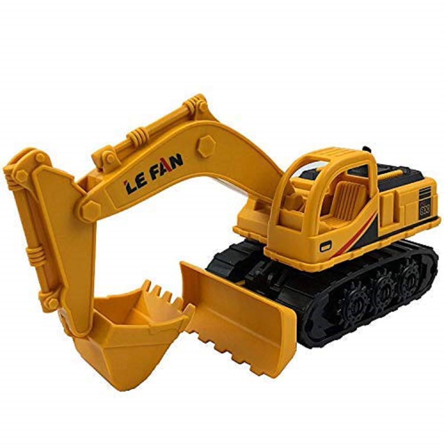Ktrs Enterprise Plastic Construction Toys Road Vehicles Toy Trucks, Road Roller, Mixture Truck, Excavator, Crane, Dumper, Bulldo