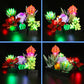 Vonado Light Set For Lego Succulents & Botanical Plants, Adults & Kids Compatible, No Lego Models