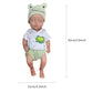 Otarddolls 32Cm Full Silicone Reborn Baby Doll Boy Sleeping Reborn Baby Dolls Lifelike Handmade Painted Reborn Dolls With Clothe