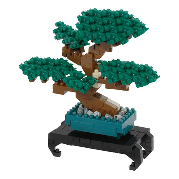 Nanoblock - Culture - Bonsai Pine, Sight To See Series Building Kit