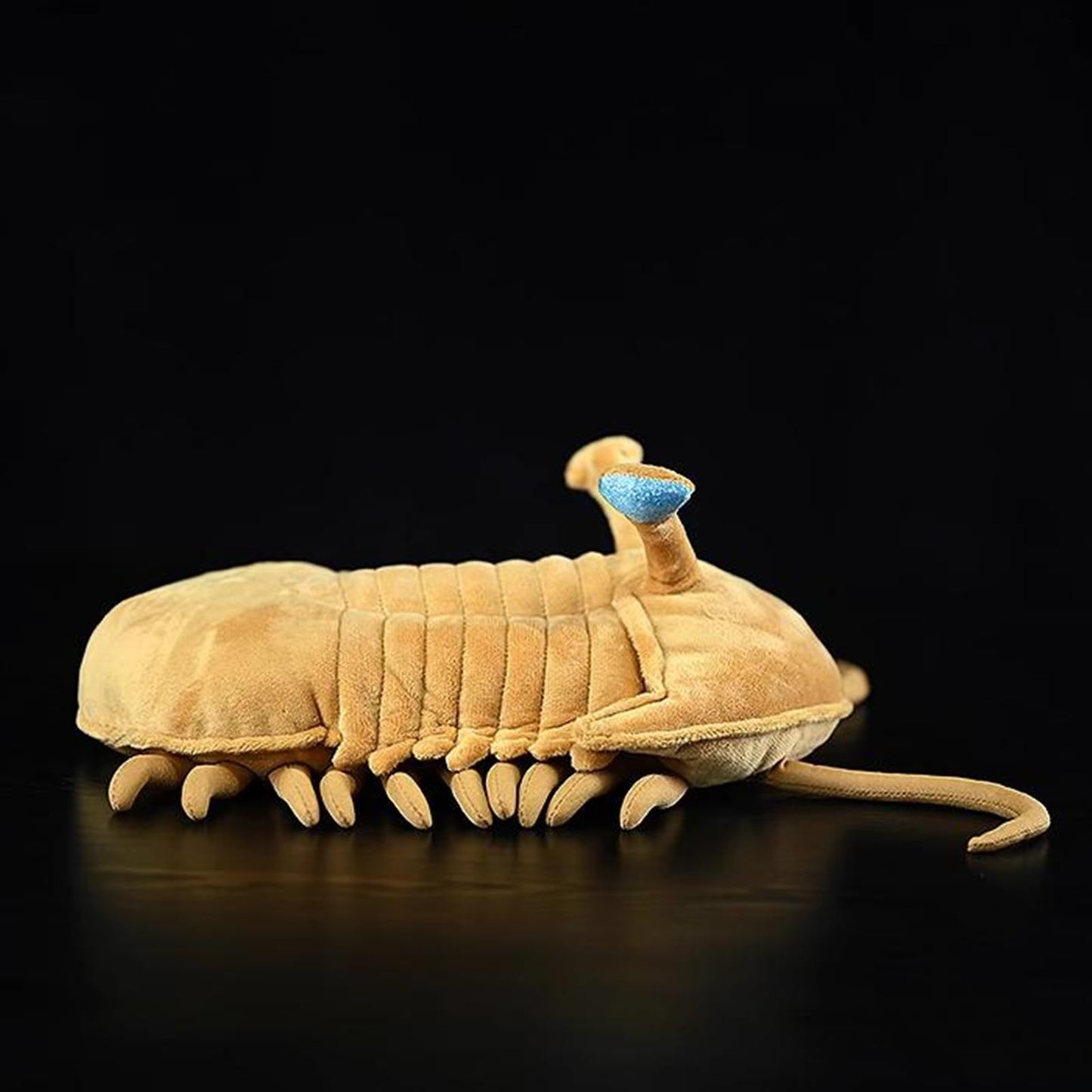 Zhongxin Made Realistic Asaphus Kowalewskii Plush Toy - 13' Lifelike Cambrian Ancient Organism Asaphus Kowalewskii Stuffed Animals Model Plushie, Unique Plush Gift For Kids