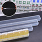 drizzle Gold Travel Mahjong Mini Set 20mm with Instructions - Portable 146 Tiles - for Beginners with 4PCS Racks 2 Pounds - Chinese Mah-Jong Game ??