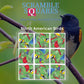 B.Dazzle Scramble Squares North American Birds Puzzle - One Size, Green, Laminated Cardboard, Model 10016