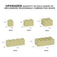 Webrick 300 Pcs Classic Building Bricks, Apricot Yellow Bulk Bricks,Compatible With Lego And Major Brands Parts And Pieces, Crea
