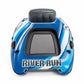 Intex River Run Two-Pack Sports Lounge, Large, Black, Rubber/Vinyl, Model 58825EP