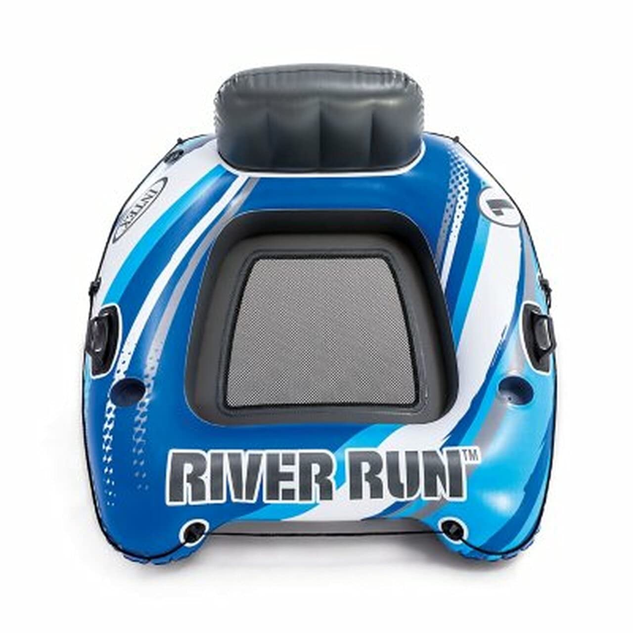 Intex River Run Two-Pack Sports Lounge, Large, Black, Rubber/Vinyl, Model 58825EP