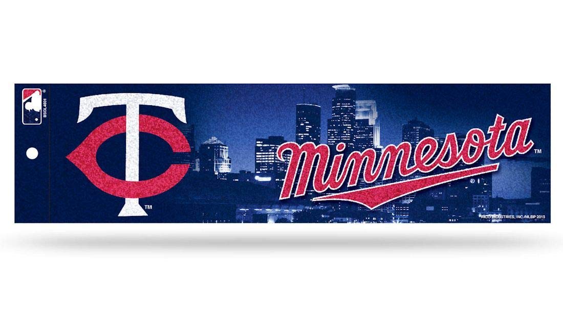 Rico MLB Brewers Bumper Sticker, 9 x 4, Logo Color