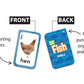 Go Fish Vowels Flash Cards