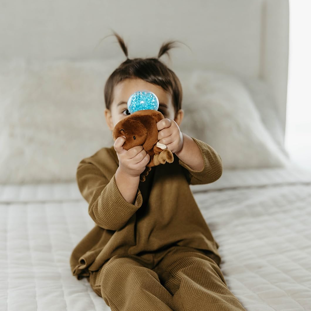 The Petting Zoo Moose Stuffed Animal Plushie, Gifts For Kids, Squishiez Wildlife Animal Squeeze Toy, Moose Plush Toy, 3 Inches