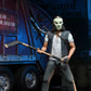 NECA Teenage Mutant Ninja Turtles Casey Jones Action Figure, 7" Scale, Plastic, One Size, As Shown, Model 54205
