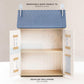Le Toy Van Wooden Sky Doll House - 2 Storey with Attic, White, Small, Model H127, Ideal for Ages 3+