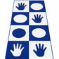 SANTJAN Interactive Hand & Foot Challenge Game Mat for Kids & Adults | Large Floor Activity Mat for Family Game Night, Birthday 
