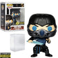 Pop Movies: Mortal Kombat- Sub-Zero Gitd Pop! Vinyl Figure Entertainment Earth Exclusive (Bundled With Ecotek Pop Box Protector