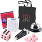 Bunco Babe Game Kit With Party Supplies For 12 Players - Tote Bag, Dice, Score Sheets, Pencils, Bell, And Plush Dice. All Of The Bunco Party Supplies You Need