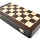 House Of Chess - 10 Inch Wooden Magnetic Folding Travel Chess Set/Board With 2 Extra Knights, 2 Extra Pawns, 2 Extra Queens And