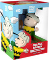 Youtooz Peanuts Charlie Brown 4.5'' Inch, Charlie Brown Vinyl Figure, Collectible Charlie Brown From Peanuts Peanuts Collection