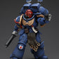 JoyToy Warhammer 40K Genuine License 1:18 Action Figure, Space Marine 2, Uitramarines Sergeant Gadriel, 5.03 inch Collectible Ac