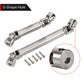 INJORA Center Drive Shaft Stainless Steel D-Shaped Hole Drive Shaft for SCX24 Gladiator Dodge Power Wagon 1/24 RC Crawler Upgrad