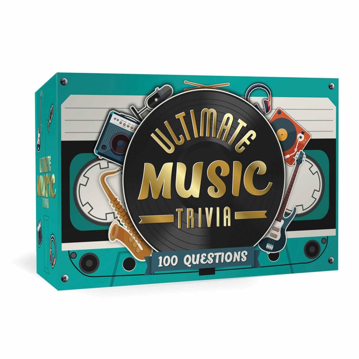 Gift Republic Ultimate Music Trivia Game - One Size, Cardstock, Model GR700010, Fun for Music Lovers, Perfect Gift