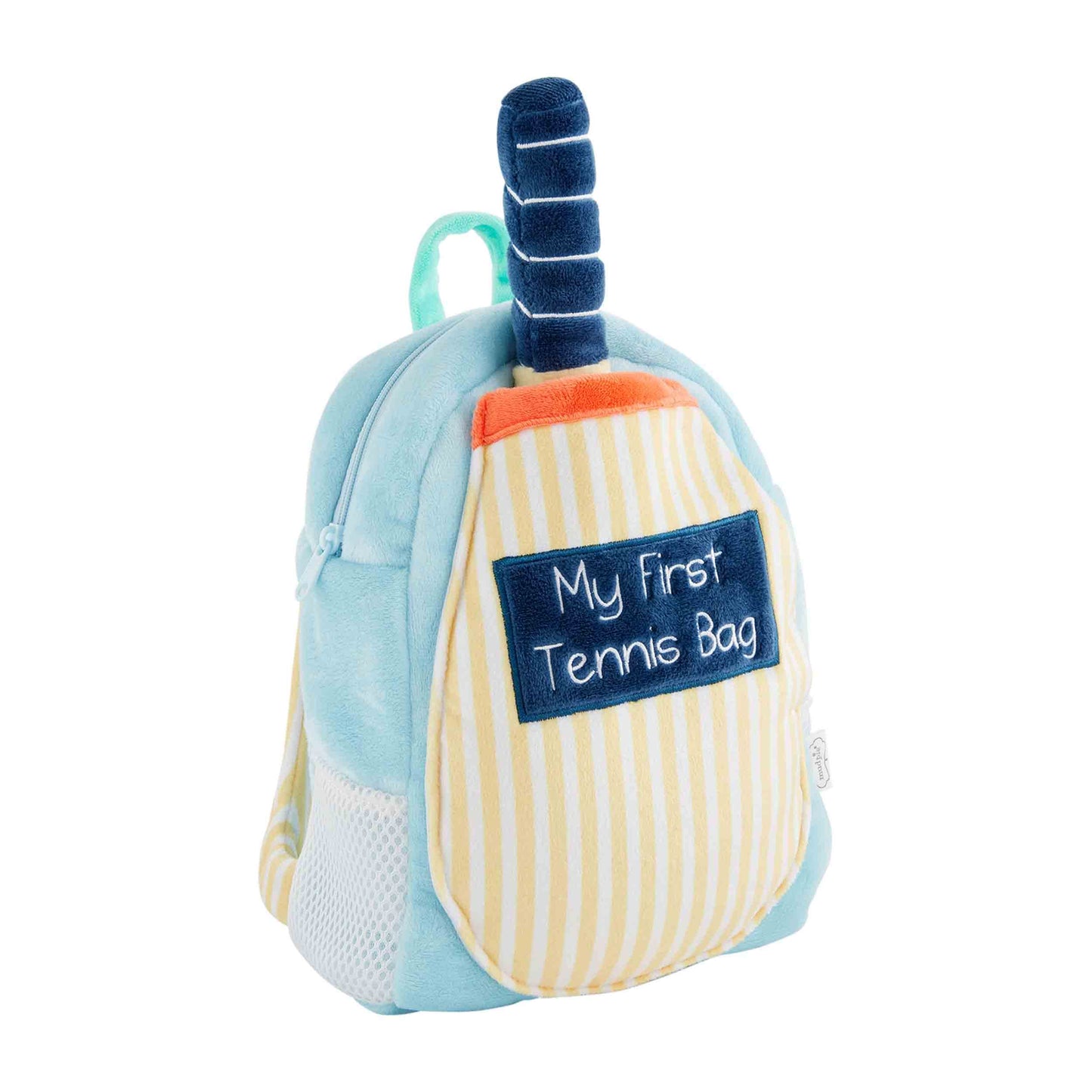 Mud Pie Tennis Plush Set - Polyester, Tennis Color, Model 12110348