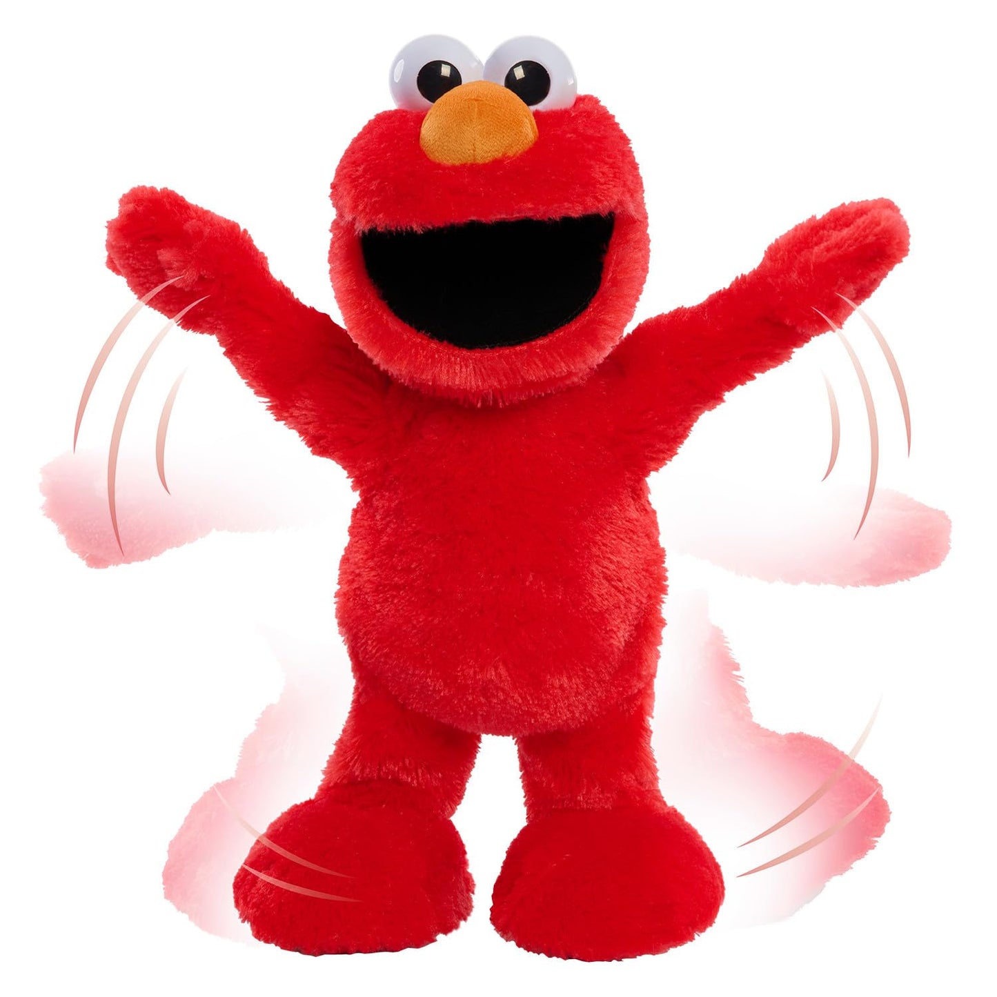 Sesame Street Elmo Slide Singing And Dancing 14-Inch Plush, Pretend Play, Interactive Toy, Kids Toys For Ages 2 Up By Just Play