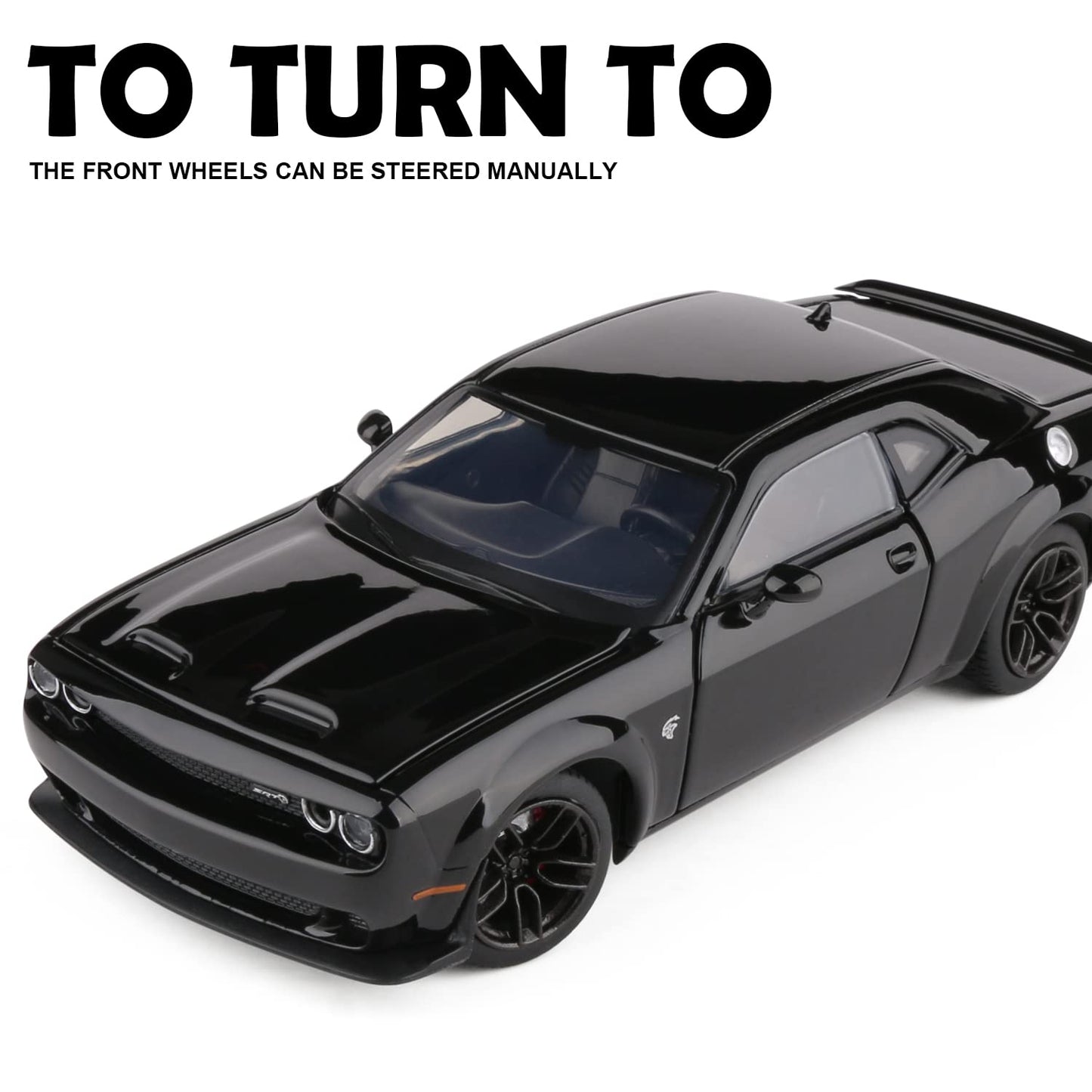Jackiekim 1:32 Diecast Model Cars Alloy Toy Car For Doodge Challenger Alloy Toy Vehicle, Toys For Kids,Adults,Metal Crafts For B