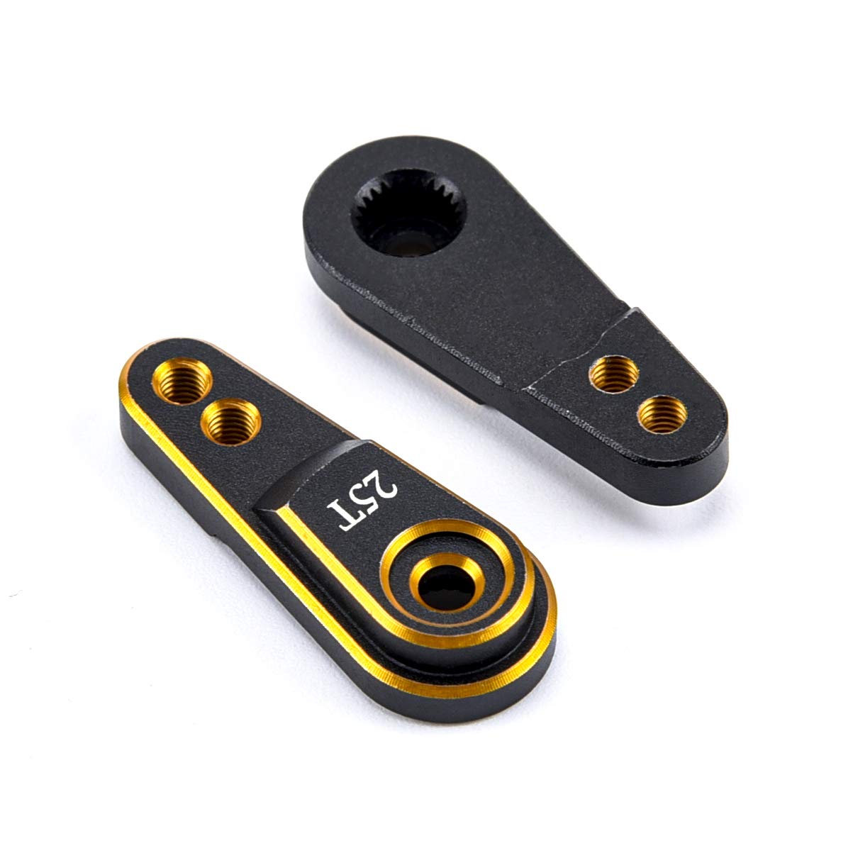 YoungRC Metal Aluminum 25T Servo Horn RC Servo Steering Arm for Standard & High Torque Servo Motors