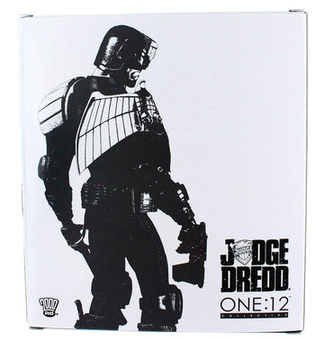 Mezco Toyz Judge Dredd One:12 Collective Figure - Black & White NYCC Exclusive, Multi-colored, One Size, Model 76024