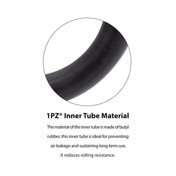 1Pz X02-20W 200X50 Inner Tubes 2 Pack Heavy Duty Electric Scooter Tire Tube Replacement For Razor E100 E150 E200 Power Core E100 Dune Buggy Epunk Crazy Cart Powerrider 360 Espark