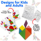 3 Bees & Me 2 Wooden Tangram Shapes Puzzle Toys with 52 Pattern Cards for Kids and mature-themeds - Montessori Wood Toy  STEM Shape Puzzles Manipulatives Games  Educational Tangrams for Kids