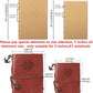 Ailifly 2 Pack Vintage Nautical Leather Writing Journal Diary Spiral Notebook Refillable Unlined Paper(5 Inches(A7), Paper)