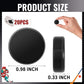 Liliful 0.98 X 0.33 Inch Mini Hockey Pucks For Tables Game Small Replacement Pucks Hockey Accessories For Adults Fun Entertainment Equipment(20 Pcs)