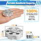 Alloy Metal Fidget Spinner, Cool Handheld Fidgit Cube For Kids Adults, Desk Toy, Christmas Party Supplies Gifts For Classroom Office