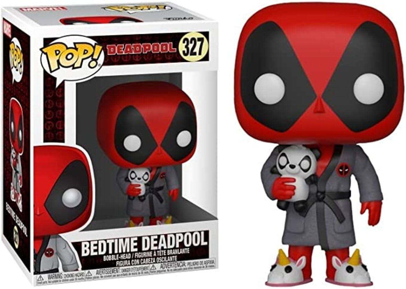 Funko Pop! Marvel: Deadpool Playtime - Deadpool In Robe, Multicolor