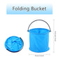 Worown 1 Pack Telescopic Butterfly Nets, Extendable Fishing Nets with 1 Folding Water Buckets for Catching Insects Bugs Playing