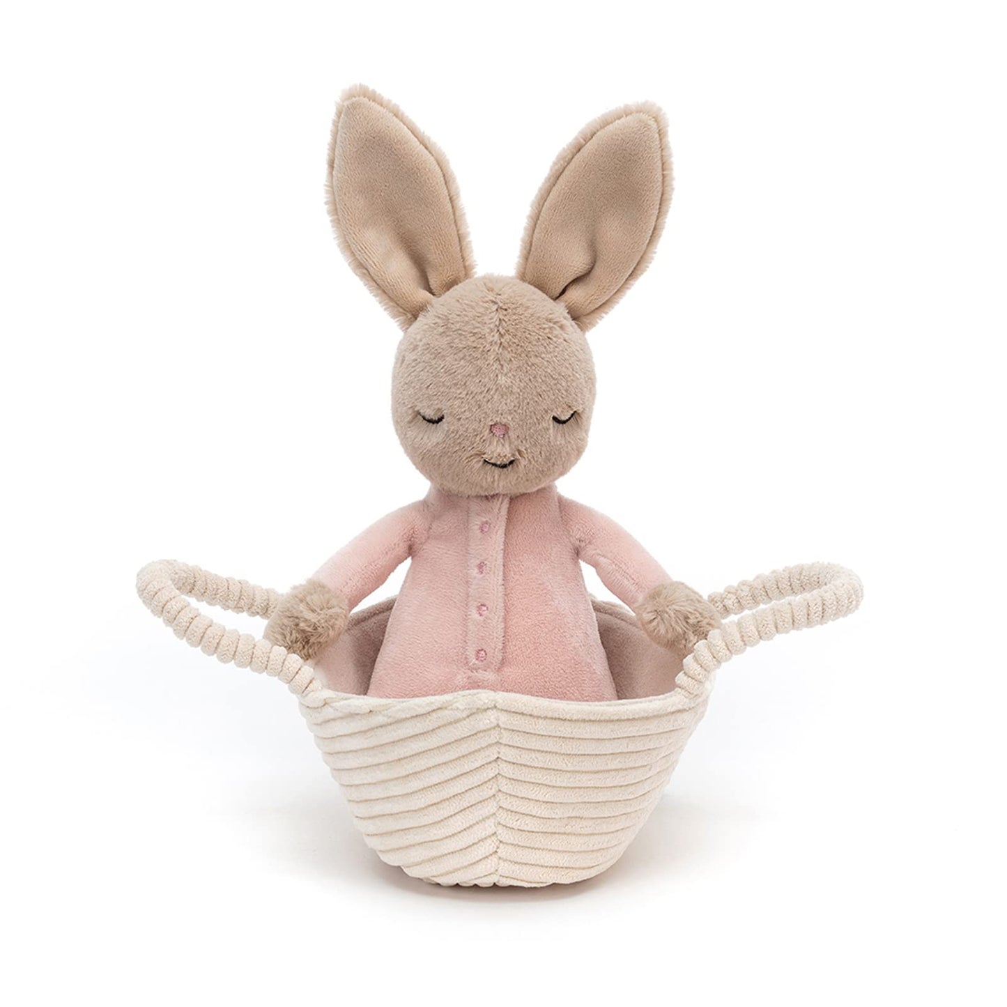 Jellycat Rock-A-Bye Bunny Stuffed Animal, 8 Inches | Rabbit And Bunny Plush Toy | Classic Children'S Gift