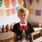 COSLAND Mariachi Costume For Boy Kids Halloween Shirt, Black, X-Small