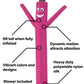 LookOurWay Air Dancers Wacky Waving Inflatable Tube Man Set - 7ft Tall Advertising Air Dancer Waving Man Inflatable Tube Guy with Sky Dancer Blower - Pink