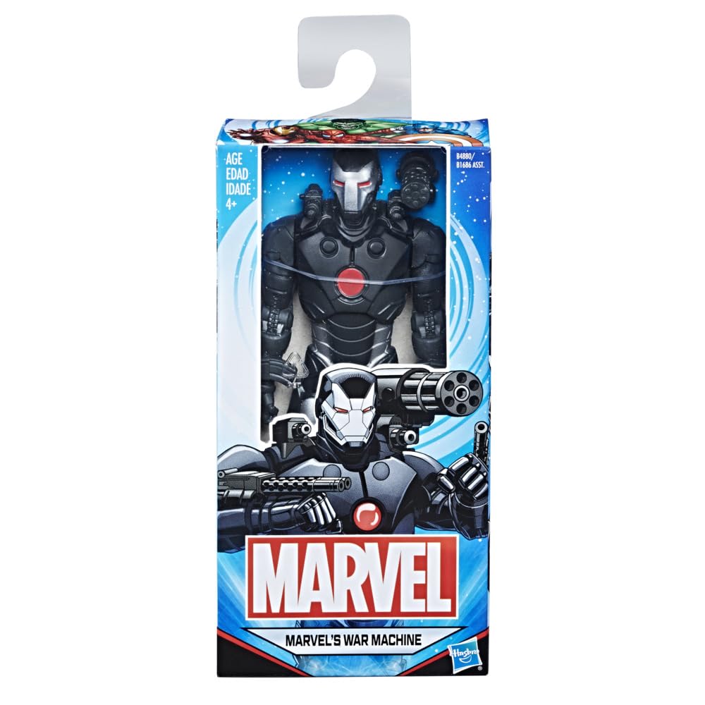 Marvel War Machine 6-Inch Basic Action Figure - Super Hero Toy For Kids, Birthday Gift For Boys & Girls, Marvel Collectible Acti
