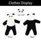 18 Inch Doll Clothes - Onesie Pajamas Fit 18 Inch Girl Doll And More (Panda)