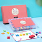 Gamenote Classroom Magnetic Alphabet Letters Kit 234 Pcs With Double - Side Magnet Board - Foam Alphabet Letters For Preschool Kids Toddler Spelling And Learning Colorful Abc Education Fridge Magnets