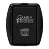 Top Trumps Game of Thrones Quiz Game  Entertaining Trivia About Your Favorite Westeros Characters The Starks  Lannisters  Baratheons  Educational Gift and Toy for Ages 8 Plus