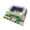 GOTIMON Micro Mini Blocks Football Stadium Set, 4575 Pieces, Plastic, White/Blue/Orange/Green, Model GT070