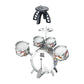 BnfKids Jazz Drum Set Music Enlightenment Development Toy Cymbal Bass Drum Kits Style B|Musical Instruments & Gear|Percussion|Dr