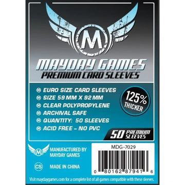 Mayday Games enhanced Card Sleeves  50 pcs
