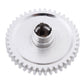HobbyPark Metal Diff Differential Main Gear 42T & Motor Pinion Gear 27T Set for WLtoys A959-B A969-B A979-B K929-B 1/18 Scale RC