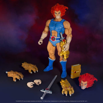 Super7 Thundercats Lion-O Ultimates Action Figure, 7 inch, Multicolor, Model THUNW01-LIO-02, Plastic