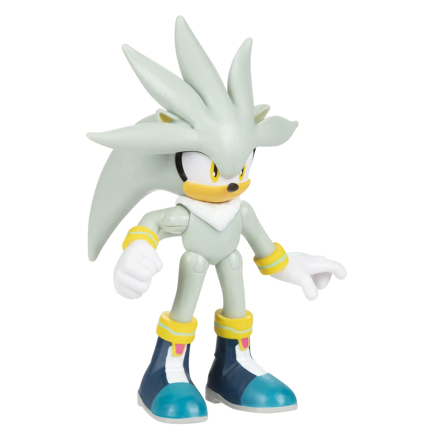 Sonic The Hedgehog Modern Silver 2.5-Inch Action Figure Collectible Toy - Perfect for Fans and Collectors